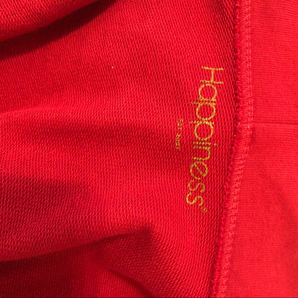 HAPPINESS Happy Zip Up Jacket- RUBY - Picture 10 of 11